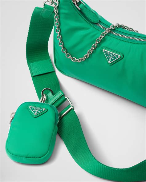 mint green prada bag